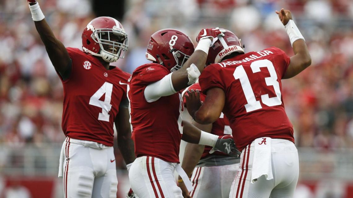 College Football Power Rankings Week 5: Bama the Clear 1?