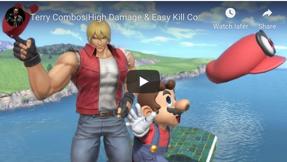 Terry Combos|High Damage & Easy Kill Confirms|Super Smash Bros. Ultimate